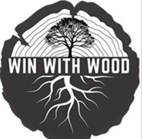 Win With Wood Logo