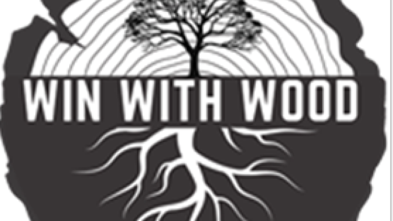 Win With Wood Logo